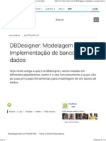 DBDesigner - Modelagem e Implementação de Banco de Dados PDF