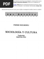 Bourdieu Pierre El Origen y La Evolucion de Las Especies de Melomanos La Metamorfosis de Los Gustos PDF