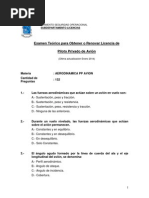 Examen Piloto Privado