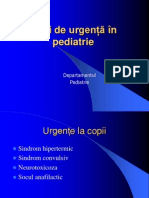 Urgențe În Pediatrie