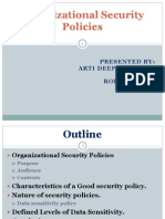 Organizational Security Policies