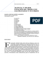 Atención en Crisis Violencia A La Mujer PDF