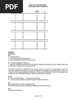 2010 A Level H2 Biology P2 Ans