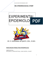 Eksperimental EPIDEMIOLOGY Baru 2012 - 8 Oktober 2012