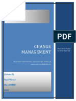 Change Management