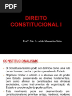 1 - Introdução Ao Estudo Do Direito Constitucional e Constitucionalismo