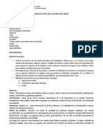 Analisis Fisico de La Calidad Del Trigo