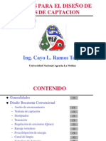 Criterios de Diseño Bocatoma CRT PDF