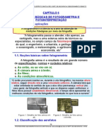 Noções Básicas de Fotogrametria e Fotointerpretação