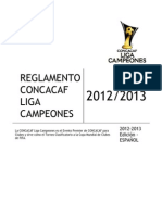 Reglamento CONCACAF Liga de Campeones PDF