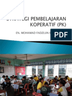 Strategi Pembelajaran Koperatif (PK)