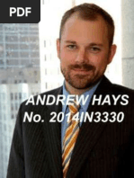 Motion To Disqualify Andrew T. Hays, Sarah E. Buck, Antonio Hays