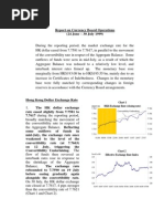 Chart 1 HK$ Exchange Rate (Closing Rate) : 7.763 HK$/US$ 7.763 Convertibility Undertaking