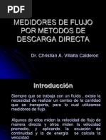 Medidores de Flujo