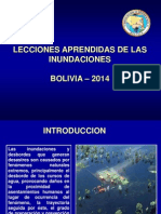 Lecciones Inundaciones