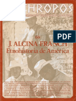 "José Alcina Franch: Etnohistoria de América" (1987)