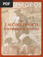 "José Alcina Franch: Etnohistoria de América" (1987)