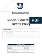 Special Needs Policy