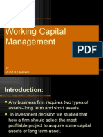 Working Capital Management