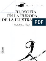 Florez Cirilo Miguel - La Filosofia en La Epoca de La Ilustracion PDF