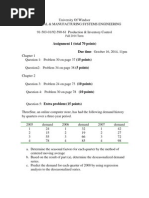 Assignment 1 (Total 70 Points) Due Time: October 16, 2014, 11pm