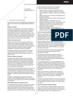 9 Moulds: Occupational Health and Safety Act. Stachybotrys