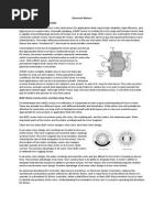 Electronic Motors Part I - Brushless D.C. Motors