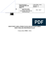 PSMI - 4.3.1. Identificarea Pericolelor Si Evaluarea Riscurilor Profesionale