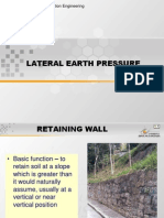 Lateral Earth Presuure