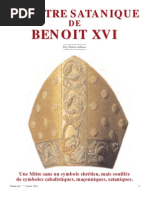 La Mitre Satanique de BXVI FR PDF