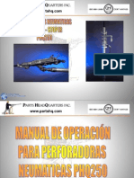 Instalacion Perforadora Neumatica PHQ250 PDF