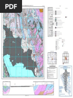 Mapa Geologico Del Cuadrangulo Cerro de Pasco Hoja 22K - II