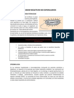 Bacilos Gram Negativos No Esporularios