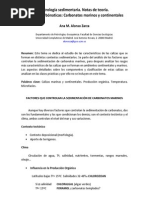 Rocas Carbónaticas Carbonatos Marinos y Continentales PDF