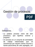 Gestión de Procesos