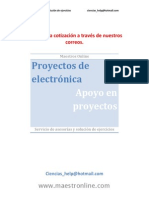 Proyectos de Electrónica y Sistemas Digitales PDF