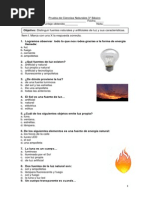 3 Prueba La Luz