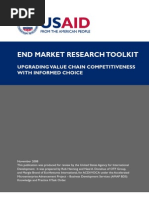 Value Chain End Market Toolkit