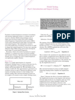 EM76 - Modal Testing Part 1 - Introduction & Impact Testing