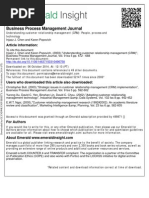 Understanding Customer Relationship Management Emerald