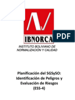 Planificación Osha 18001 PDF