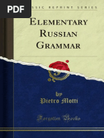 Elementary Russian Grammar 1000002523