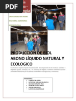 Informe de Agroecologia Elaboracion de Biol