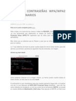 Crackear Contraseñas Wpa-Wpa2 Sin Diccionarios PDF