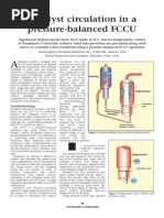 Catalyst Circulation in Pressure Balance