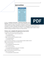 Argumento Ad Ignorantiam PDF