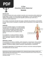 Aneurisma de Aorta Abdomen PDF