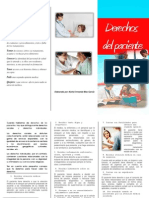 Derechos Del Paciente PDF