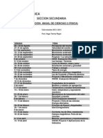 CIENCIAS 2 FÍSICA - Planeacion