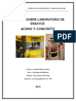 INFORME LABORATORIO UNI (Norma)